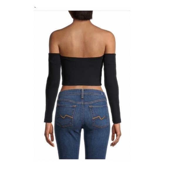 Susana Monaco Long Sleeve Tube Top. - Picture 2 of 8